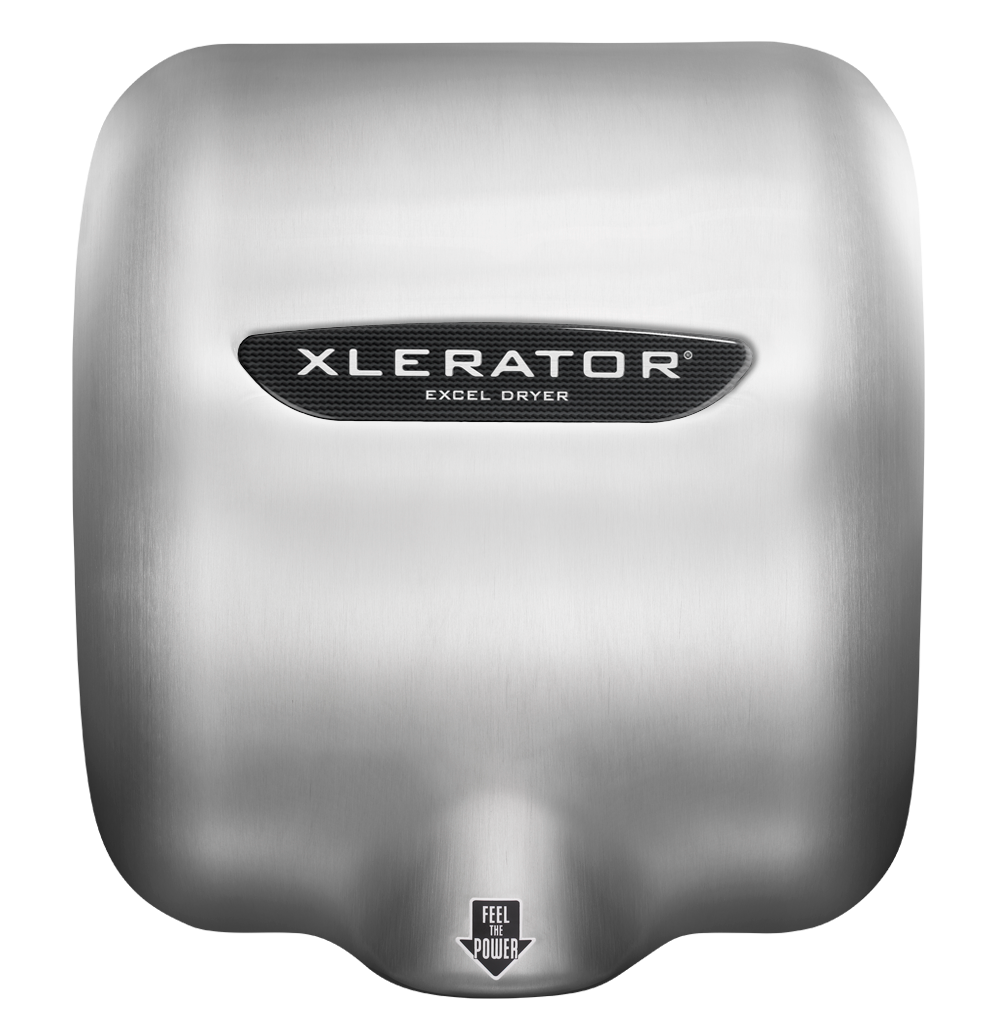  Xlerator® NEW Hand Dryer in Brushed Stainless Steel  500W XL-SB